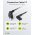 Goobay h�l�zati k�bel Eurodug� CEE 7/16 90� - C7 90� 3m 2x0,75mm2 fekete
