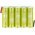 Goobay forrf�les LSD AA Mignon ceruza Akkumul�tor 6V 2100mAh 5db/csomag NiMH