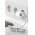 Goobay 12W USB-C dupla t�lt�k�szlet 2x USB-A csatlakoz� USB-C k�bel 1m feh�r