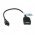 OTB Micro-USB OTG adapterk�bel 15cm micro-USB csatlakoz� USB-A aljzat