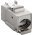 Goobay Keystone modul RJ45 CAT 6 STP 17mm sz�les Snap-In rendszer
