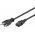 Goobay K�bel 1,8m fekete Schweiz-Stecker C13 k�sz�l�kcsatlakoz�val