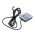OTB GPS antenna SMA csatlakoz�val �s m�gneses talppal 90� der�ksz�g� csatlakoz� 1,5m k�bel