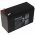 Panasonic LC-R127R2PG1 PB Akkumul�tor 12V 7,2Ah VDS G193046 6,3mm AGM �s �lom-zsel�s