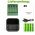 GP ReCyko B421 USB 4-csatorn�s t�lt� + 4x AA 1.2V 2100mAh Akkumul�tor 4db/csomag NiMH