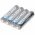Ansmann Nickel Zink AAA Akkumul�tor 1,6V 550mAh 4db/csomag NiZn