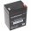MultiPower MP2,9-12R Akkumul�tor 12V 2900mAh Faston 4,8mm AGM �lom-zsel�s