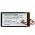 Helyettes�t� Akkumul�tor PHILIPS PRONTO TSU-9400 3,7V 1700mAh 61,0x32,4x7,1mm Li-Polymer