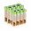 GP Super Alkaline AAA (mikro) �s AA Mignon ceruza elem 1,5V 8+8db/csomag hagyom�nyos elem alk�li