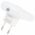 Ansmann LED �jszakai l�mpa NL15AC konnektorba be�p�tett alkony�rz�kel� 2x USB csatlakoz�