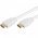 High Speed HDMI k�bel Ethernettel 5,0m feh�r HDMI A dug� - HDMI A dug�