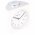 Technoline Modell Q kvarc �breszt��ra feh�r ez�stsz�n� 76x85x46mm elem n�lk�l AA Mignon ceruza LR6
