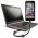 USB 2.0 Lightning t�lt�- �s szinkron k�bel hatty�nyak tart� iPhone iPad tablet 30cm fekete