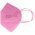 20db/csomag FFP2 v�d�maszk pink 5-r�teg� DIN EN1492001+A12009