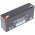 Helyettes�t� Akkumul�tor Criticon Dinamap proCare 100/300 V100 GH633 633178CR 6V 3,3Ah orvostechnikai �lom