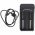 Keeppower C2 USB t�lt� Akkumul�torkhoz 2x1A 4,2V fekete Li-Ion