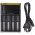 NiteCore Digicharger D4 EU t�lt� LCD kijelz�vel AAA AA C 4 foglalat