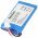 Helyettes�t� Akkumul�tor Sennheiser fejhallgat� DW Office OfficeRunner Pro1 Pro2 3.7V 180mAh Li-Polymer