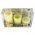Val�di viasz LED gyertya 3db/csomag 5/7/10cm pisl�kol� f�ny CR2032 elemmel