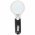 LED-olvas�lupa LED-vil�g�t�ssal 1,75x �s 12,25x nagy �s kis lencse 3x AAA (mikro) feh�r