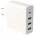 Quattro USB gyorst�lt� 60,5W 4 eszk�z feh�r
