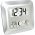Technoline WS 8118 r�di�vez�relt fali�ra DCF-77 2xAA Mignon ceruza LR06 (elemek n�lk�l)