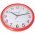 Technoline WT 600 klassikus anal�g kvarc fali�ra m�anyag keret piros O250mm