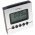 Technoline r�di�vez�relt �breszt��ra alum�nium-fekete 77x77mm elemek n�lk�l