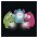 EMOS sz�rnyecske LED Kulcstart�, speci�lis hang effekttel, k�k
