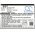 Helyettes�t� vonalk�dolvas� Akkumul�tor BlueBird Pidion BM-170 BAT-170L 3300mAh 12.21Wh