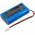 Helyettes�t� v�szvil�g�t�s Akkumul�tor Neptolux N89 / 175-8002 2200mAh 16.28Wh