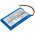 Helyettes�t� kutyanyak�rv Akkumul�tor Educator ET-400 PL-752544 700mAh 2.59Wh 3.7V