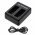 Helyettes�t� akkumul�tor t�lt�  GoPro ASST1 AHDBT-501 3x USB k�bellel
