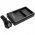 Helyettes�t� akkumul�tor t�lt�  Panasonic Lumix DC-S5 DMW-BTC15 USB-C 5V2,1A kimenet 500mAx2/700mAx1