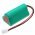 Helyettes�t� v�szvil�g�t�s Akkumul�tor ifeituo JLECE2RW DS1720-1 1500mAh/5.4Wh