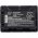 Helyettes�t� kamera Akkumul�tor Panasonic HC-V520M VW-VBT190 1500mAh 5.4Wh