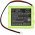 Helyettes�t� riaszt�rendszer Akkumul�tor Yale HSA3095 GP60AAS6YMX 1500mAh 10.8Wh 7.2V