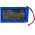 Helyettes�t� riaszt�rendszer Akkumul�tor Chuango WS-108 UPS-A890 600mAh/4.44Wh 7.4V