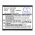 Helyettes�t� kamera Akkumul�tor GE 10502 PowerFlex 3D GB-50 800mAh 2.96Wh
