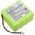 Helyettes�t� riaszt�rendszer Akkumul�tor Visonic 0-100459 / 0-9912-L 2000mAh 19.2Wh 9.6V