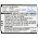 Helyettes�t� telefon Akkumul�tor Bea-fon SL650 800mAh 2.96Wh 3.7V