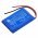 Helyettes�t� m�r�m�szer Akkumul�tor Biosystems MultiPro Multigas Monitor 54-49-107 1800mAh 6.66Wh 3.7V