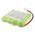 Helyettes�t� orvosi eszk�z Akkumul�tor Delfi 9-2100 4-2100-17 2000mAh 9.6Wh 4.8V