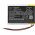 Helyettes�t� m�dialej�tsz� Akkumul�tor XDUOO X2 YT403040 3.7V 500mAh 1.85Wh