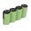 Helyettes�t� kerti szersz�mok Akkumul�tor Gardena Rasenkantenschere 8802 Accu75 3600mAh 17.28Wh 4.8V