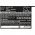 Helyettes�t� t�blag�p Akkumul�tor tablet BQ E10 8680 8600mAh 32.68Wh 3.8V