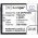 Helyettes�t� telefon Akkumul�tor Doro Liberto 650 DBI-800B 700mAh 2.59Wh Li-Ion 3.7V
