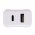 Helyettes�t� pd gyorst�lt� 20W 2-portos USB-C USB-A fali t�lt�