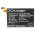 Helyettes�t� telefon Akkumul�tor GIONEE E7 BL-N2500 2500mAh 9.5Wh Li-Ion 3.8V