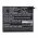 Helyettes�t� t�blag�p Akkumul�tor Huawei MediaPad M3 TD-LTE HB2899C0ECW 5100mAh 19.48Wh 3.82V